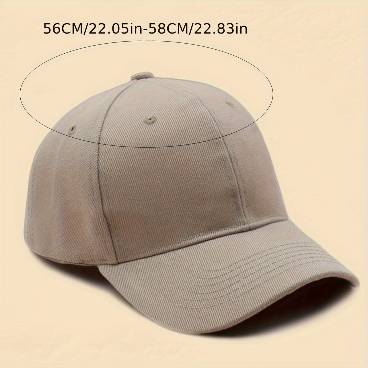 1/3pcs Premium Six-Sided Polyester Baseball Cap - Unisex Adult Flat Face Hat for Sports, Outdoor Leisure, and Casual Fashion - Breathable, Adjustable, and Durable