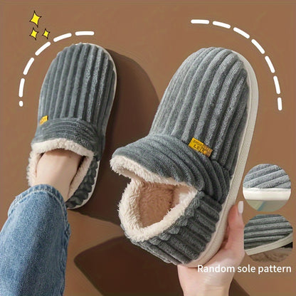 Cozy Slippers for Women - Soft, Plush Lined, Non-Slip, Closed Toe, Warm, and Comfortable Shoes for Mom and Pregnancy - Perfect for Bedroom, Indoor, and Cold Winter Days