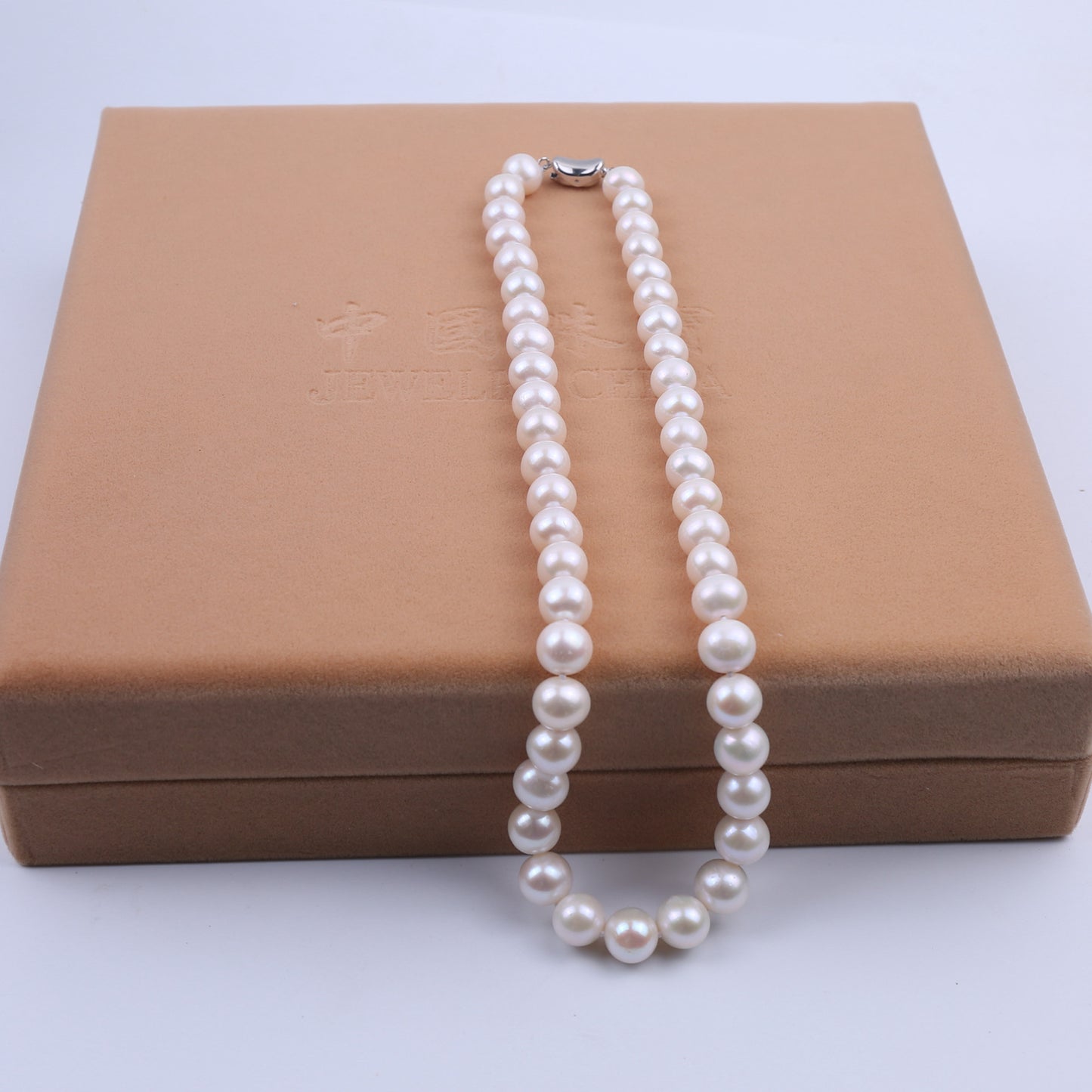 Zhuji Pearl in Stock Wholesale 7-10mm round Strong Light Fine Micro Flaw Pearl Mother Necklace Breeding Freshwater Treasure