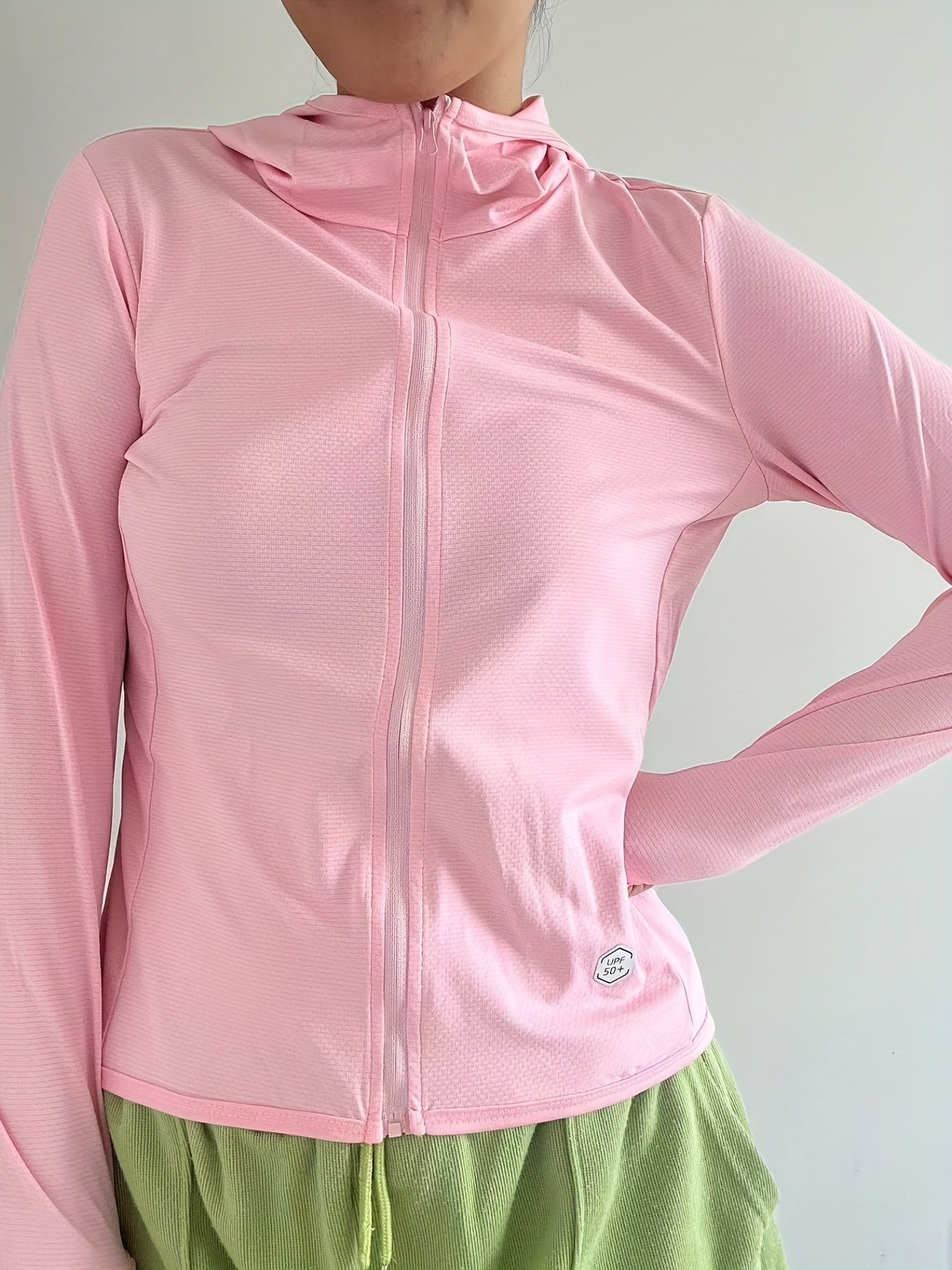 Women's Sun Protection Hooded Jacket - Windproof Outdoor Sports Jacket For Ultimate Comfort And Protection