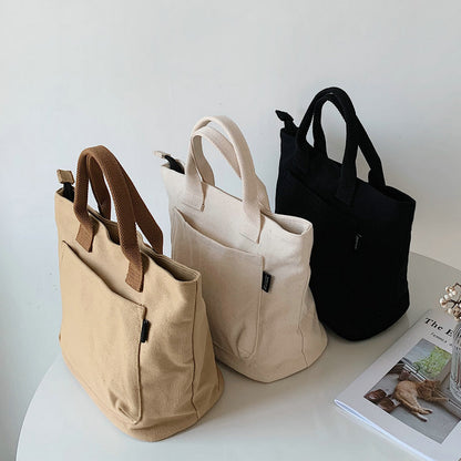 Handbags Temperament Western Style  New Summer All-Match Commute Large Capacity Fashion Solid Color Women Bag