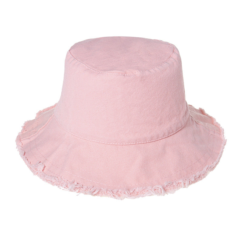 Foldable Cotton Sun Hat with Wide Brim: UV Protection, Comfort & Style - Unisex, Portable Streetwear Essential