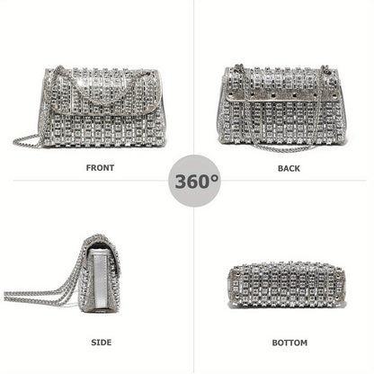 [Fast Arrival] Mini Chic Shoulder Bag - Elegant Small Chain Evening Clutch Handbag for Women - Stylish, Compact, and Versatile Accessory for Any Occasion