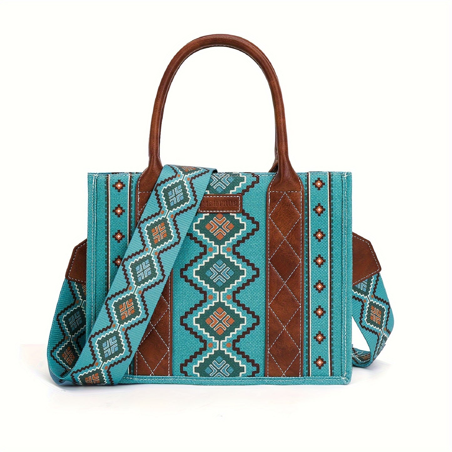 Tote Bag Western Shoulder Purses for Women, Boho Aztec Satchel Handbags