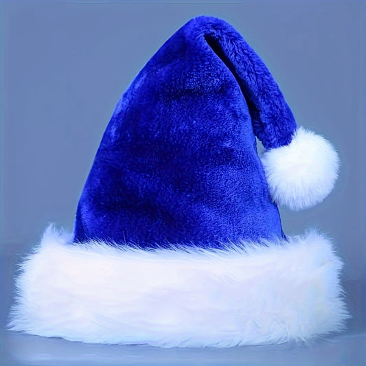 1pc, 4 Colors, Cute Fluffy Christmas Hat, Halloween Cosplay Costume Props, Party Decors Photography Props, Stage Performance Accessories For Family Friends, Ideal choice for Gifts for stocking stuffers