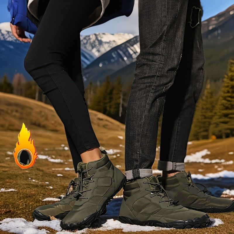 Fleece Lining
Simplified Chinese
Warm, Non-slip and Durable Winter Hiking Boots,
Suitable for Outdoor Adventures