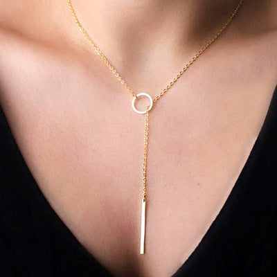 Simple Simple Chain Eyelet Short Necklace Fashion Simple Necklace Hot Sale at  HOTan and NEWn Accessories Jewellery