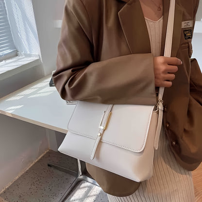 Everyday Versatile, Commuting, Retro Fashion, Simple Large Bag, Women's New Trendy Temperament, One-shoulder Underarm Bag, Popular Cross-body Bag