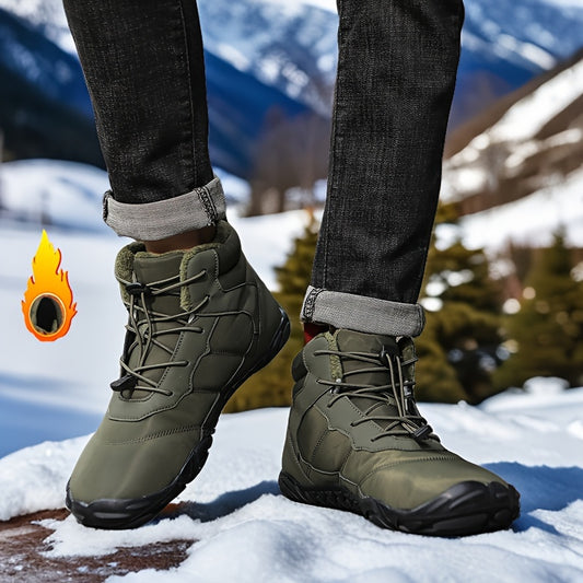 Fleece Lining
Simplified Chinese
Warm, Non-slip and Durable Winter Hiking Boots,
Suitable for Outdoor Adventures