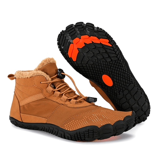 Cozy Men's Snow Boots - Warm Plush Lining, Adjustable Buckle, Comfy Non-Slip Sole, Waterproof, Breathable, Insulated, Casual Winter Shoes for Outdoor Activities