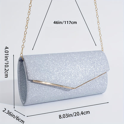 Elegant Evening Clutch/Wallet for Women - Durable, Magnetic, Versatile for Party & Occasion with Polyester Lining