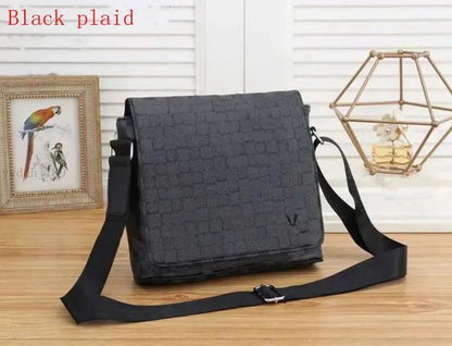 Fashion Mens print Shoulder Bags Man Genuine Leather Briefcases Bolsas Messenger Bag Wedding Dress business Crossbody Bag Handbags