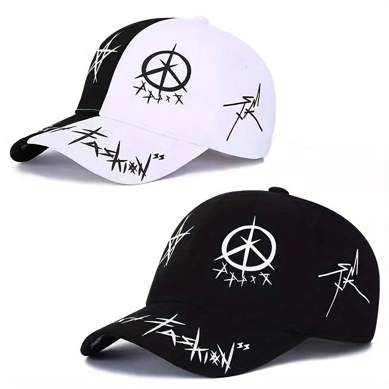 1pc Trendy Unisex Breathable Adjustable Baseball Cap - Stay Cool & Comfortable with Sunshade, Casual Style for Outdoor Sports & Daily Wear