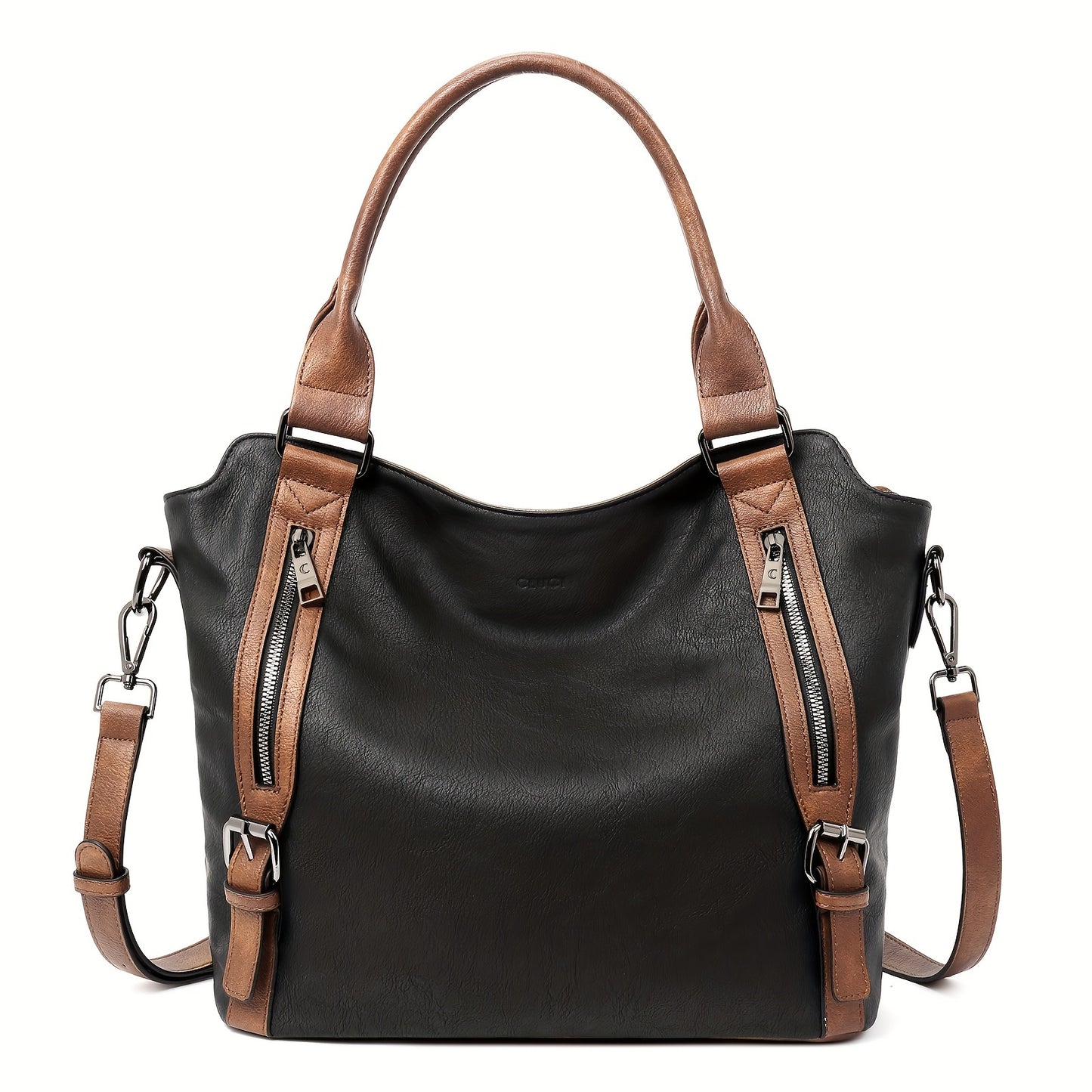 Luxurious Vegan Leather Hobo Handbag - Spacious, Stylish, and Cruelty-Free Large Ladies Shoulder Bag for Everyday Use