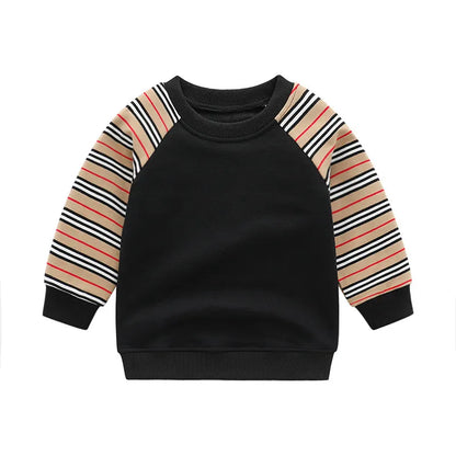 Baby Boys Girls Sweaters Sweatshirts Pullover Spring Autumn Kids Long Sleeve Sweatshirts Children Cotton Top