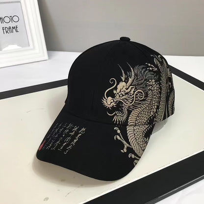 1pc Stylish Dragon-Embossed Baseball Cap - Breathable Summer Wear - Unisex, Perfect for Casual Outings & Gifts