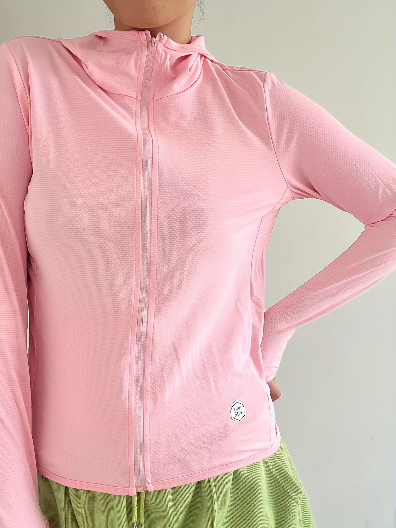 Women's Sun Protection Hooded Jacket - Windproof Outdoor Sports Jacket For Ultimate Comfort And Protection