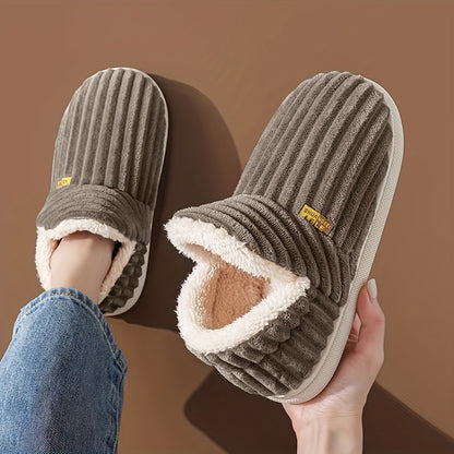 Cozy Slippers for Women - Soft, Plush Lined, Non-Slip, Closed Toe, Warm, and Comfortable Shoes for Mom and Pregnancy - Perfect for Bedroom, Indoor, and Cold Winter Days