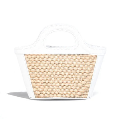 Fashion Mens Mini Tropicalia Micro Rattan Straw Bag Summer Raffias Weave Cross Body Designer Bags Luxury Handbag Lady Clutch Shoulder Totes Womens Travel Beach Bag