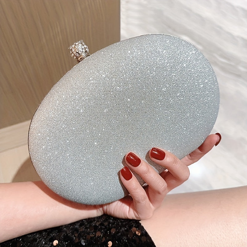 Glamorous Sunflower Rhinestone Clutch Bag - Sparkling Luxury for Evening Parties, Cocktail Dinners, Weddings & Festivals - A Durable, Versatile Handbag for Carnaval and Music Events