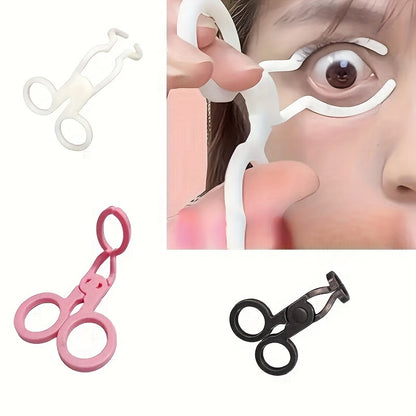 1pc Plastic Contact Lens Applicator Tool, Unscented Portable Lens Inserter and Remover with Eyelid Holder Function for Easy Insertion and Removal, Ideal for Novice Users