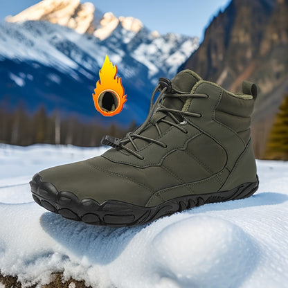 Fleece Lining
Simplified Chinese
Warm, Non-slip and Durable Winter Hiking Boots,
Suitable for Outdoor Adventures