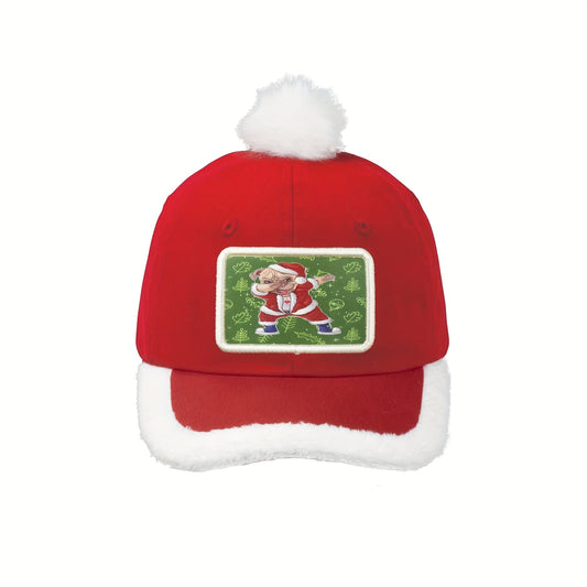 1pc Snowman Gnome Santa Baseball Cap Christmas Hats for Women Men'S Hat Red Xmas Hat for New Year Holiday Party