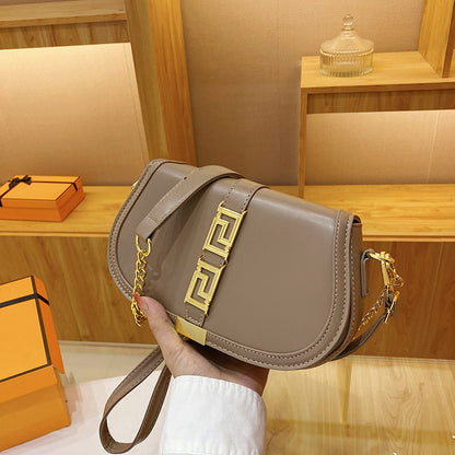 New Underarm Saddle Bag Women's Fashion All-Match Chain Bag Special Interest Light Luxury Commuter Shoulder Messenger Bag