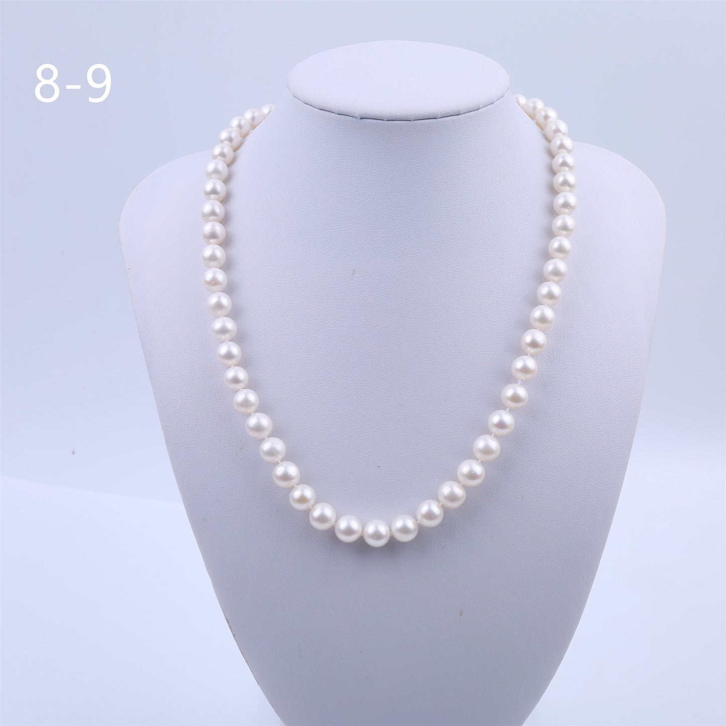 Zhuji Pearl in Stock Wholesale 7-10mm round Strong Light Fine Micro Flaw Pearl Mother Necklace Breeding Freshwater Treasure