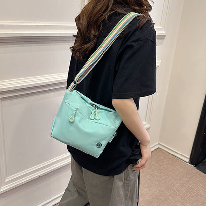 Cross-Border Fashion Small Square Bag New Trendy One-Shoulder Bag Women's Waterproof Lightweight Crossbody Bag Minimalism Small Shoulder Bag