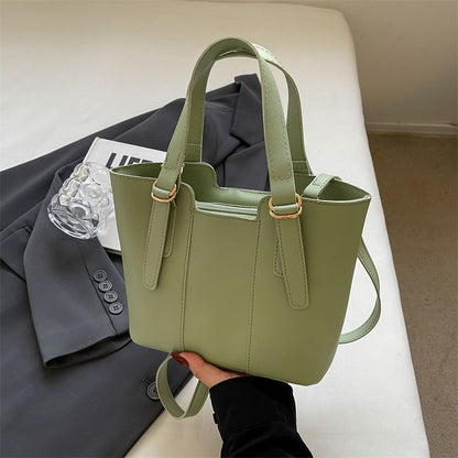 Fashion Simple Cross-Border Tote Bag Portable Women's Bag  New Bags Women's All-Match Shoulder Bag Women's Cross-Body Bag