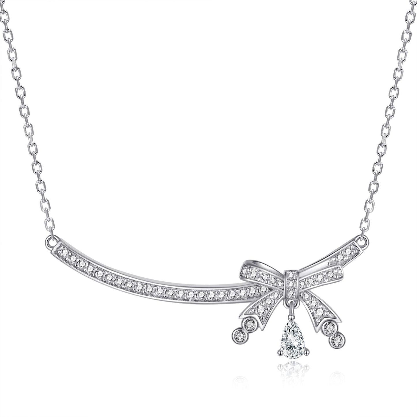 Popular HOTan and NEWn XINGX S925 Sterling Silver Necklace Women's All-Match Xiangjia Ka Home Jewelry Butterfly Pendant