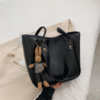 Women's Bag  New High-Grade Large Capacity Commuter Tote Simple All-Match Shoulder Underarm Bag Women's Bag