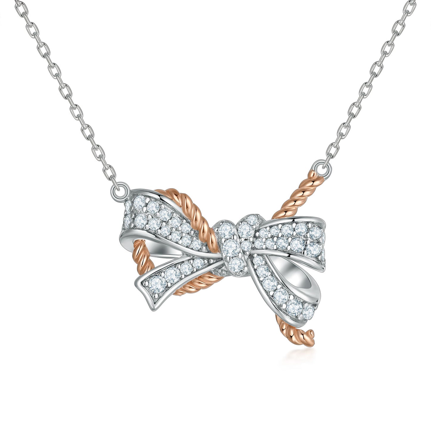 Popular HOTan and NEWn XINGX S925 Sterling Silver Necklace Women's All-Match Xiangjia Ka Home Jewelry Butterfly Pendant