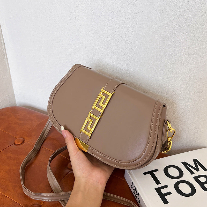 New Underarm Saddle Bag Women's Fashion All-Match Chain Bag Special Interest Light Luxury Commuter Shoulder Messenger Bag