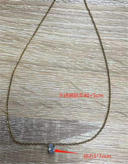 Factory Wholesale HOTan and NEWn Popular Copper Plating Gold Necklace Ornament Affordable Luxury Fashion Trendy Men and Women Jewelry Ornament Wholesale