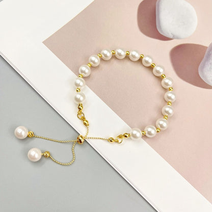 Pearl Necklace Summer Women's High-Grade Accessories  New Internet Influencer Long Adjustable Light Luxury Minority Clavicle Chain