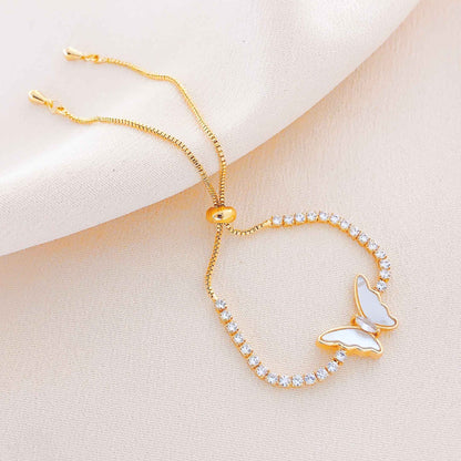 Women's Non-Fading Necklace Summer Small Cute and Graceful Titanium Steel Necklace Versatile High-Grade Ornament Simple Clavicle Chain