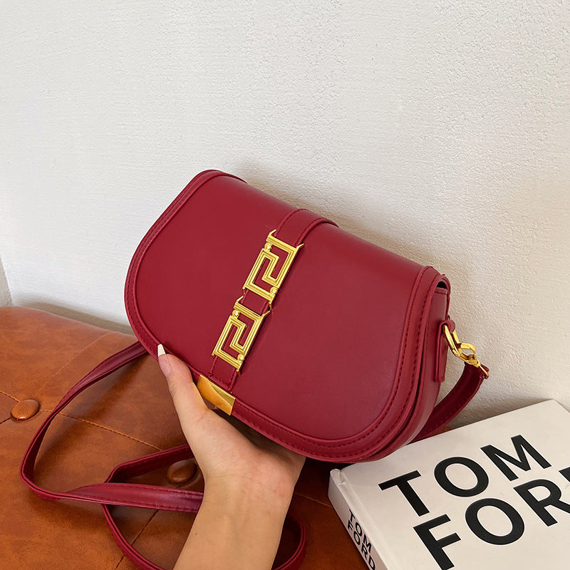 New Underarm Saddle Bag Women's Fashion All-Match Chain Bag Special Interest Light Luxury Commuter Shoulder Messenger Bag