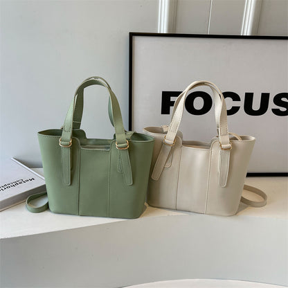 Fashion Simple Cross-Border Tote Bag Portable Women's Bag  New Bags Women's All-Match Shoulder Bag Women's Cross-Body Bag