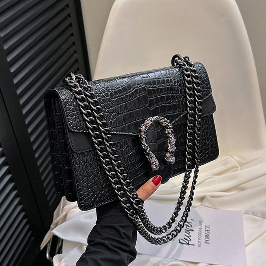 Cross-Border Bag for Women  New Niche Chain Messenger Bag Dionysian Cross-Body Bag Fashion Large Capacity Shoulder Bag Bags