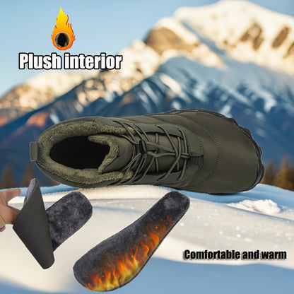 Fleece Lining
Simplified Chinese
Warm, Non-slip and Durable Winter Hiking Boots,
Suitable for Outdoor Adventures