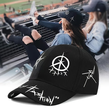 1pc Trendy Unisex Breathable Adjustable Baseball Cap - Stay Cool & Comfortable with Sunshade, Casual Style for Outdoor Sports & Daily Wear