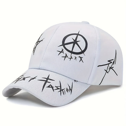 1pc Trendy Unisex Breathable Adjustable Baseball Cap - Stay Cool & Comfortable with Sunshade, Casual Style for Outdoor Sports & Daily Wear