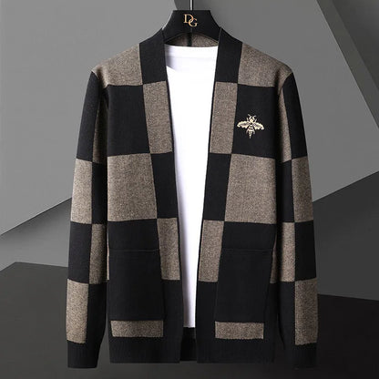 Men's Sweaters New Luxury GGity Letter Brand Designer Knitted Cardigan Sweater Brand Fashion Coat