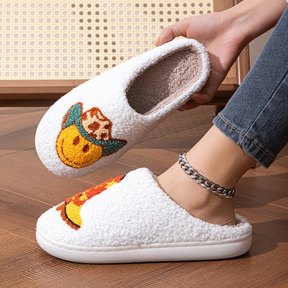 Cute Cartoon Plush Slippers - All-Season Comfort, Non-Slip Soft Sole, Cozy Indoor Footwear