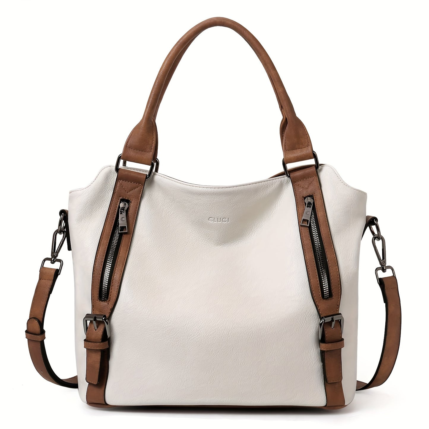 Luxurious Vegan Leather Hobo Handbag - Spacious, Stylish, and Cruelty-Free Large Ladies Shoulder Bag for Everyday Use