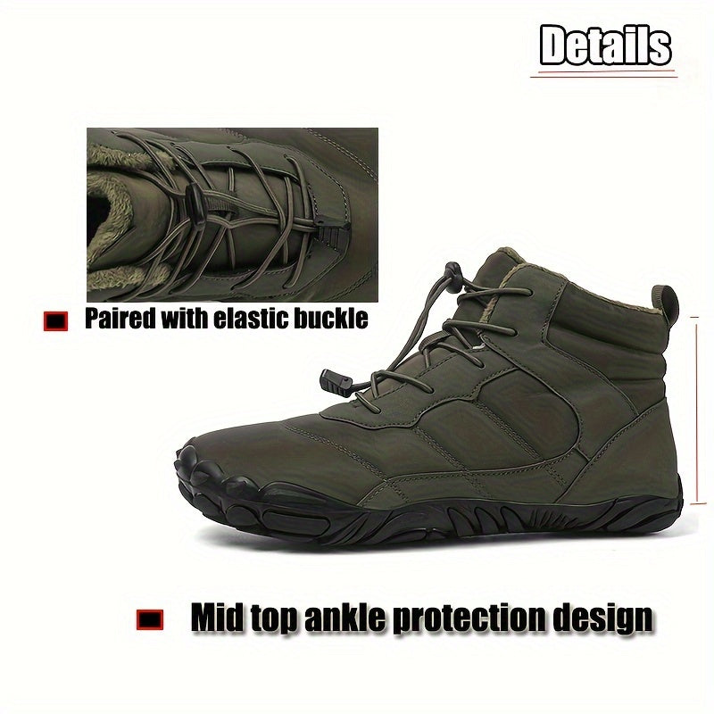 Fleece Lining
Simplified Chinese
Warm, Non-slip and Durable Winter Hiking Boots,
Suitable for Outdoor Adventures