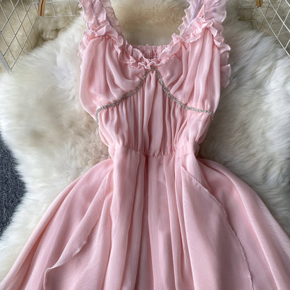 VAKKV Pink A-line Fashion Dress P271