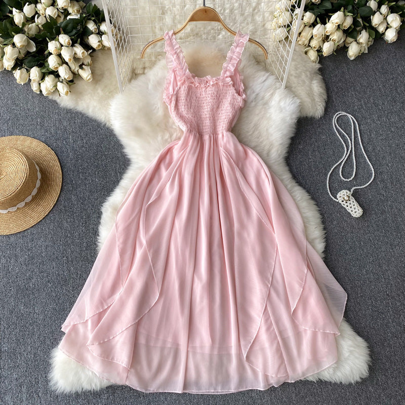VAKKV Pink A-line Fashion Dress P271
